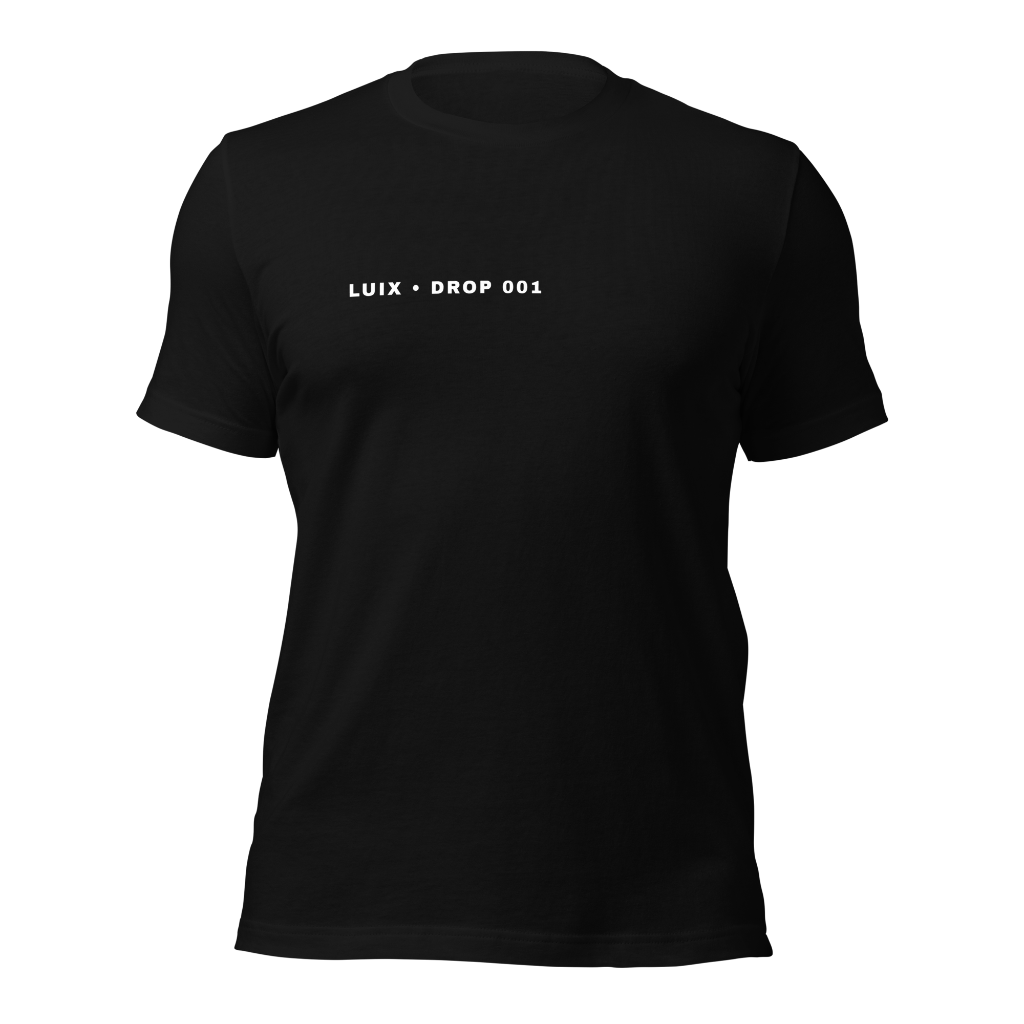 LUIX T-Shirt Schwarz – Drop 001