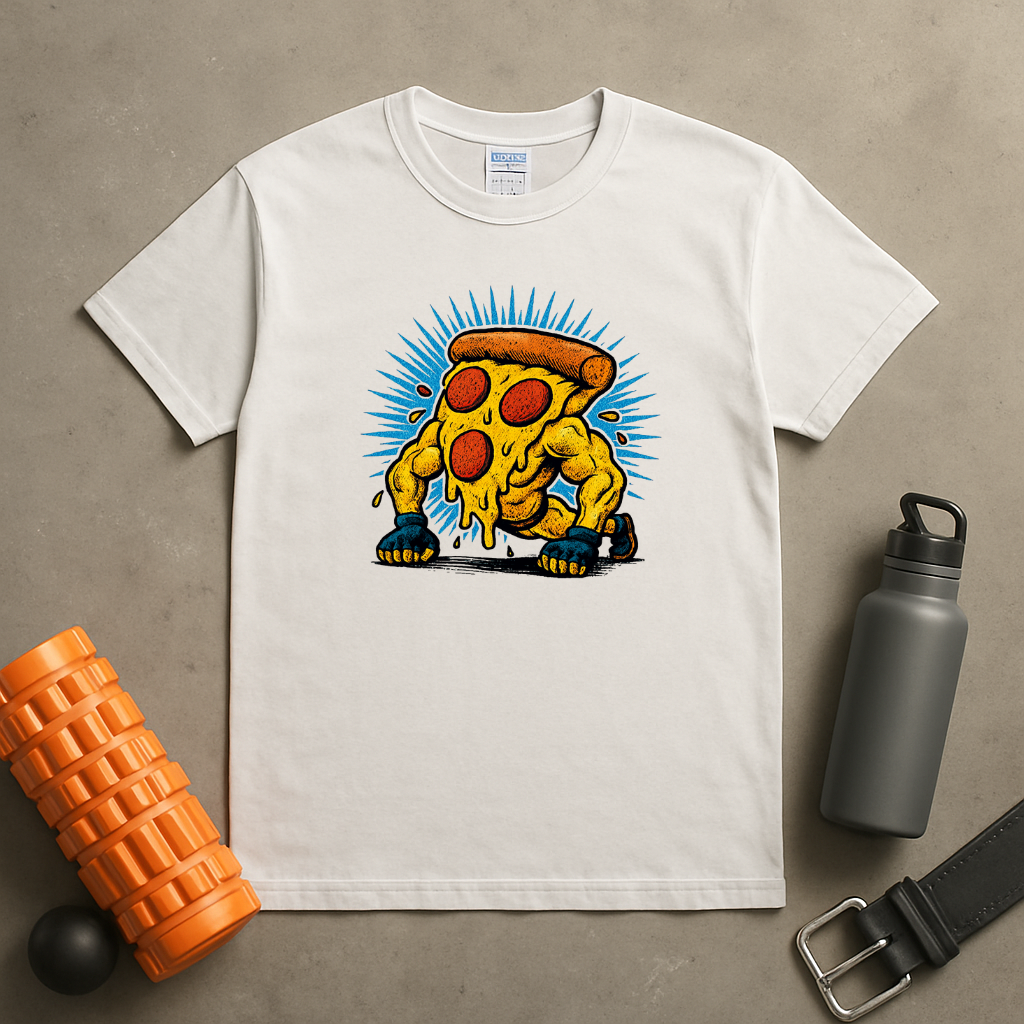 LUIX – Pizza Pump Tee