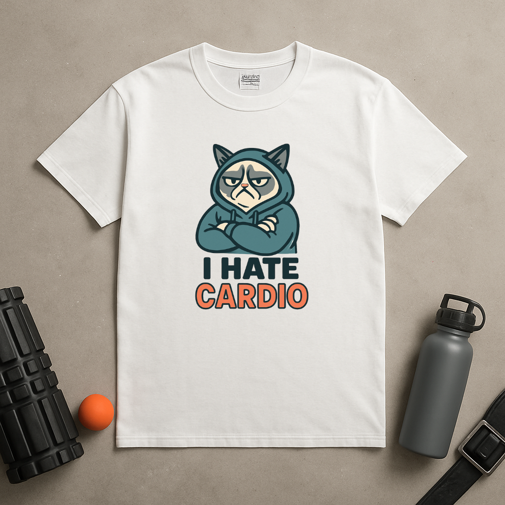 LUIX – No Cardio Club Tee