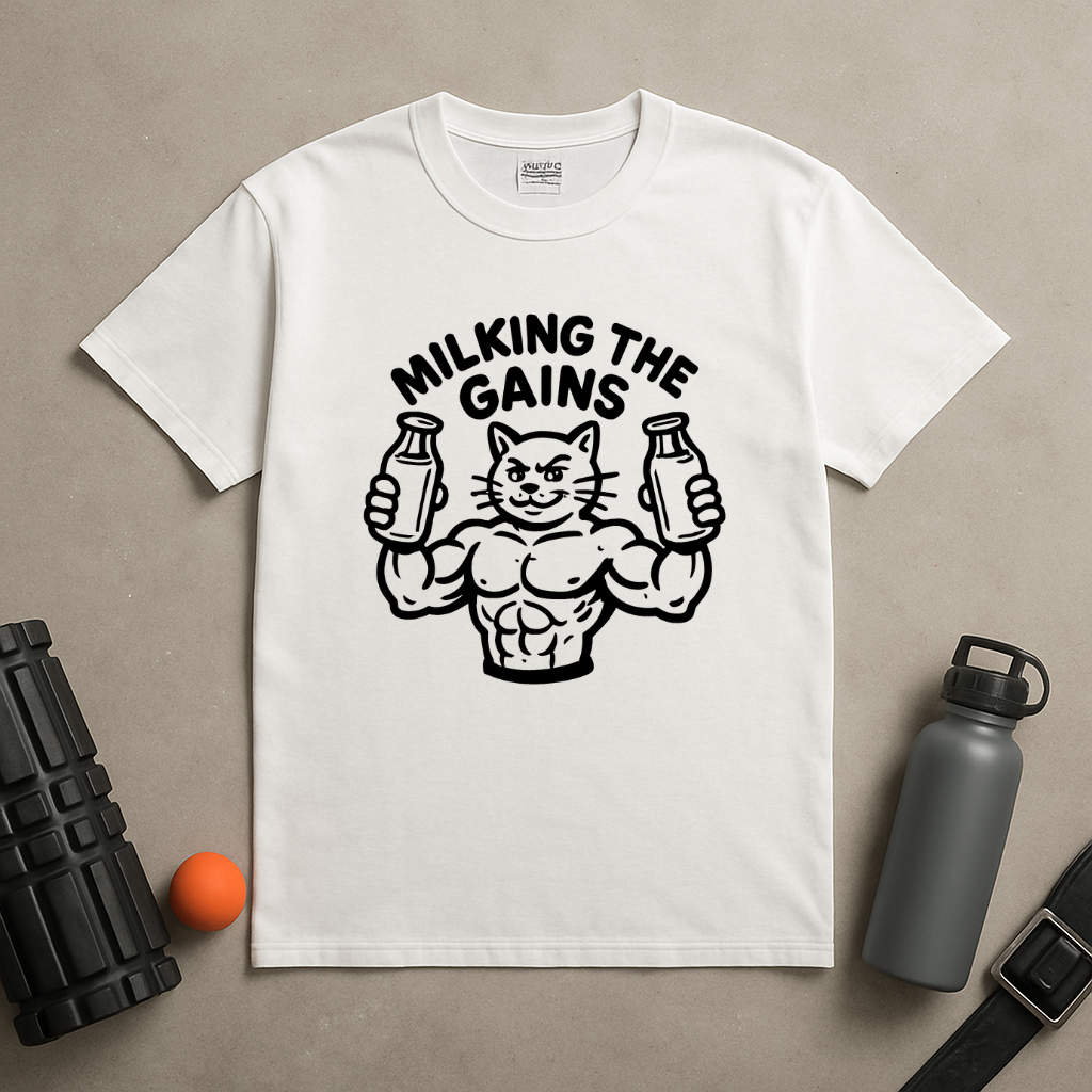 LUIX – Milking Gains Tee