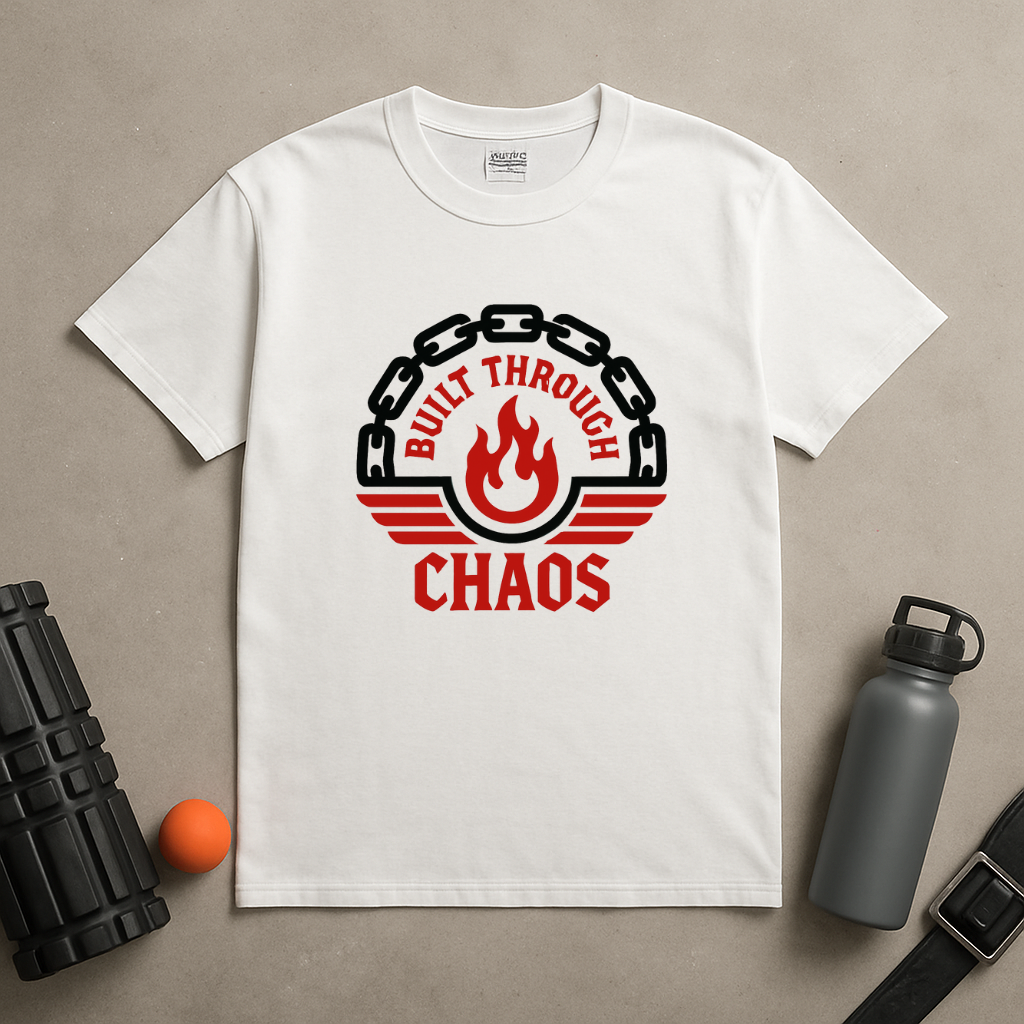 LUIX – Built Through Chaos Tee