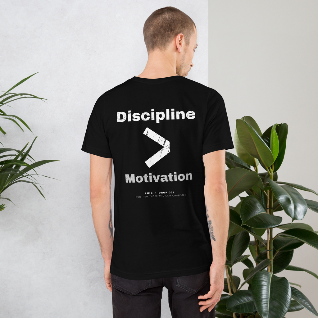 LUIX T-Shirt Schwarz – Drop 001