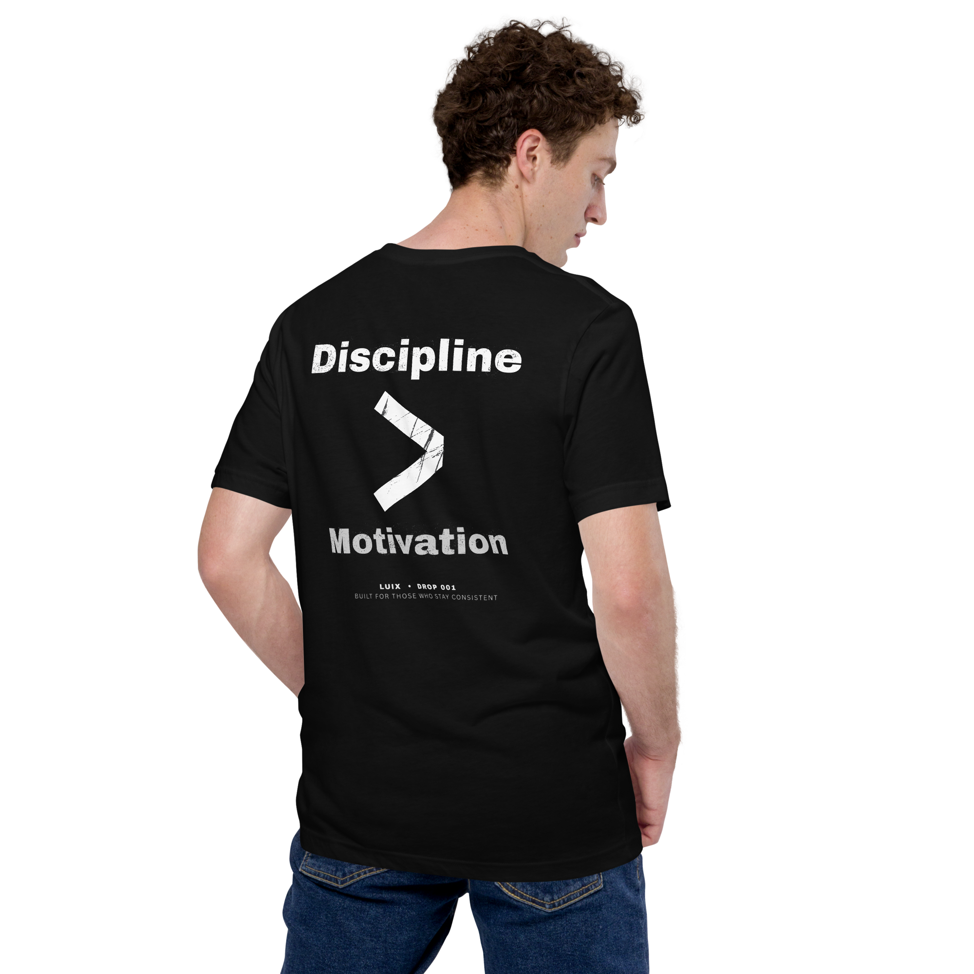 LUIX T-Shirt Schwarz – Drop 001