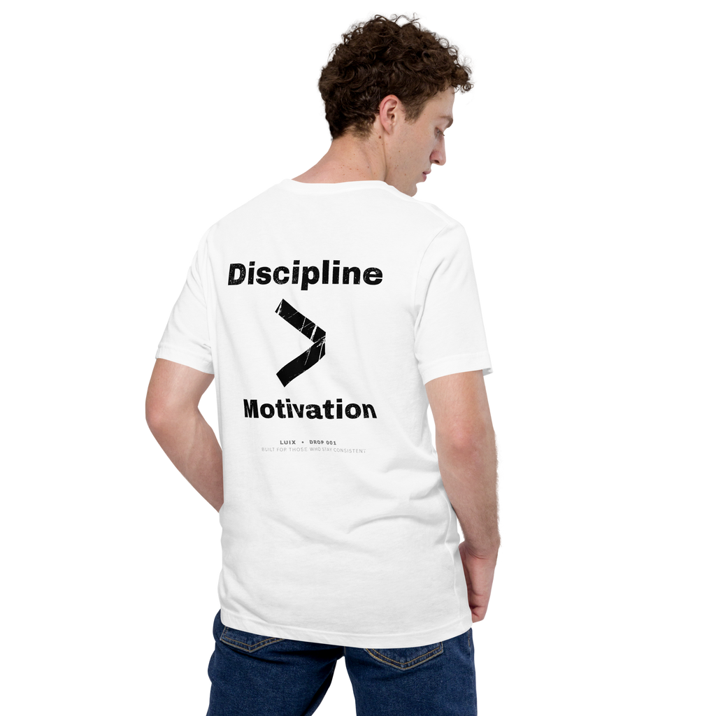 LUIX T-Shirt Weiß – Drop 001