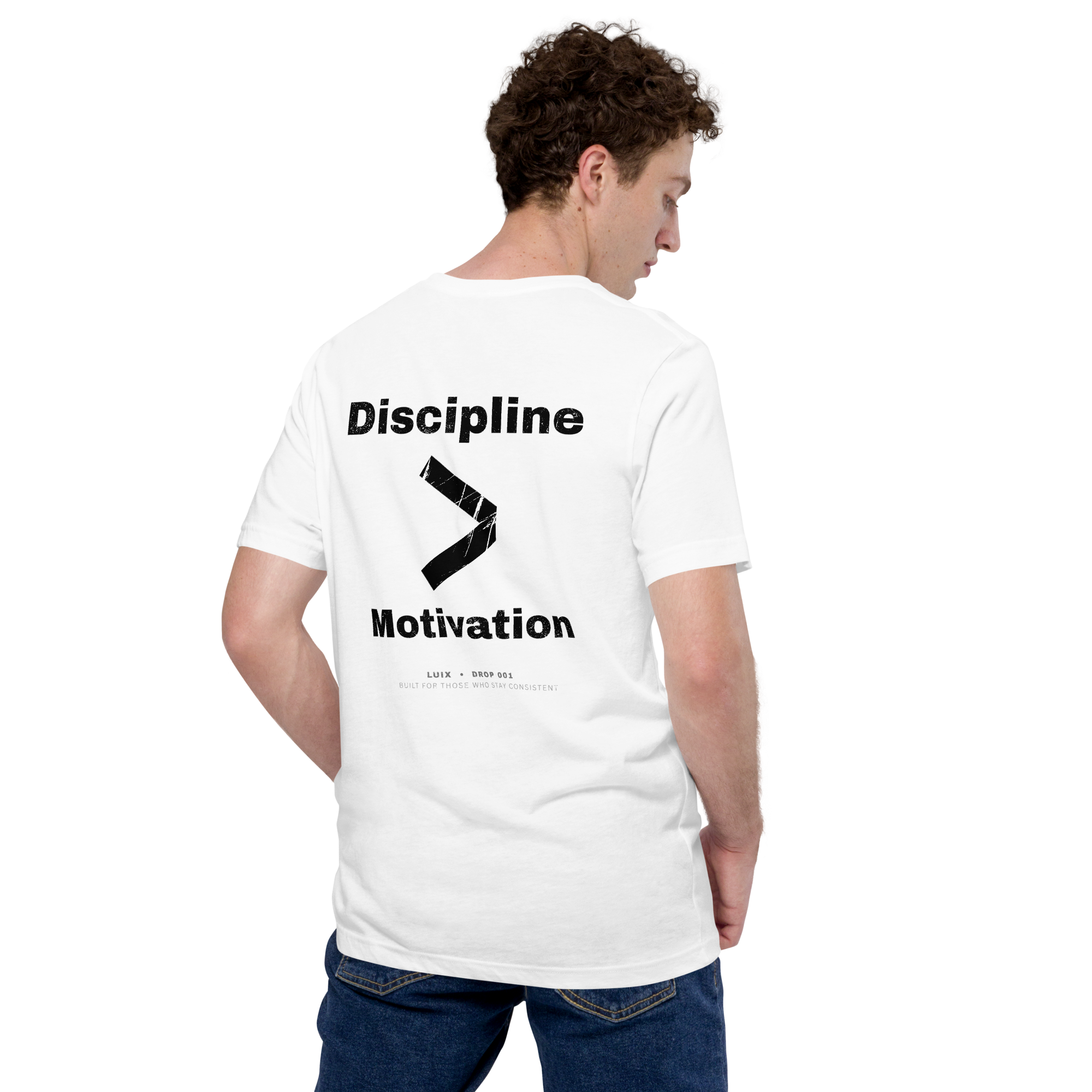 LUIX T-Shirt Weiß – Drop 001