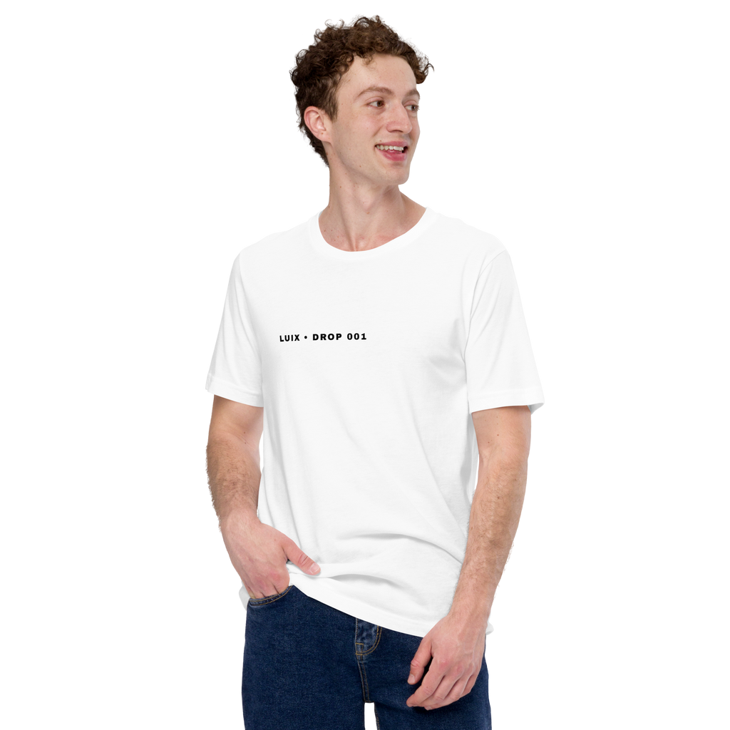 LUIX T-Shirt Weiß – Drop 001