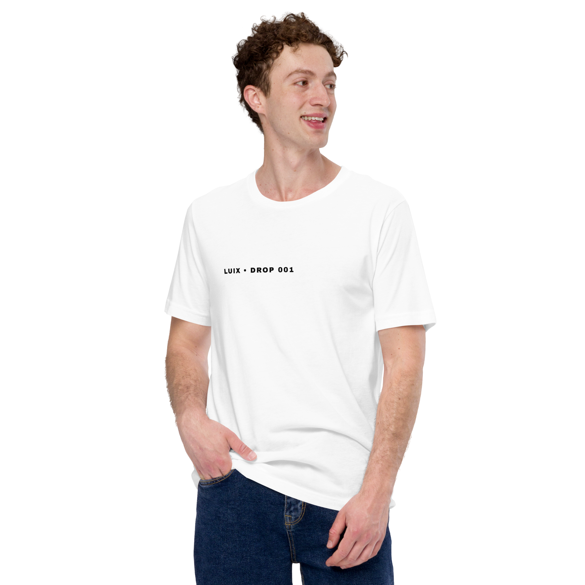 LUIX T-Shirt Weiß – Drop 001