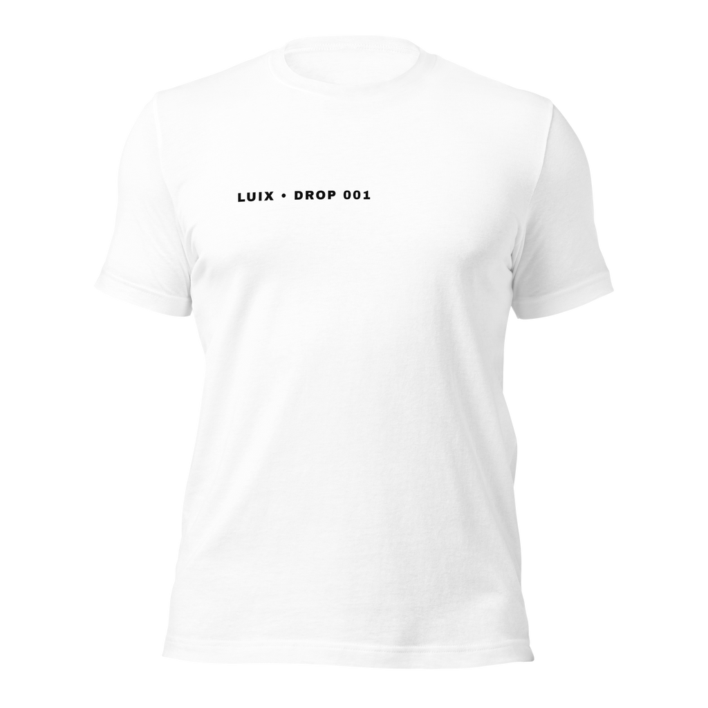 LUIX T-Shirt Weiß – Drop 001